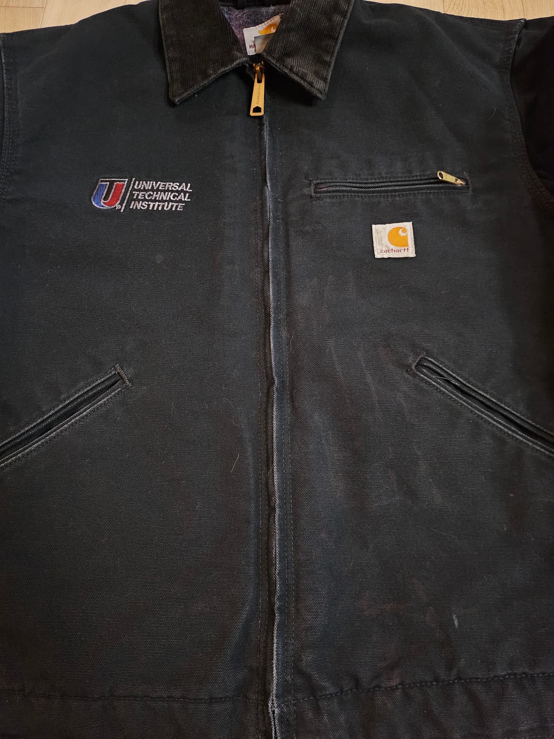 [M] 칼하트 J001 BLK 디트로이트 빈티지 자켓 상품이미지6