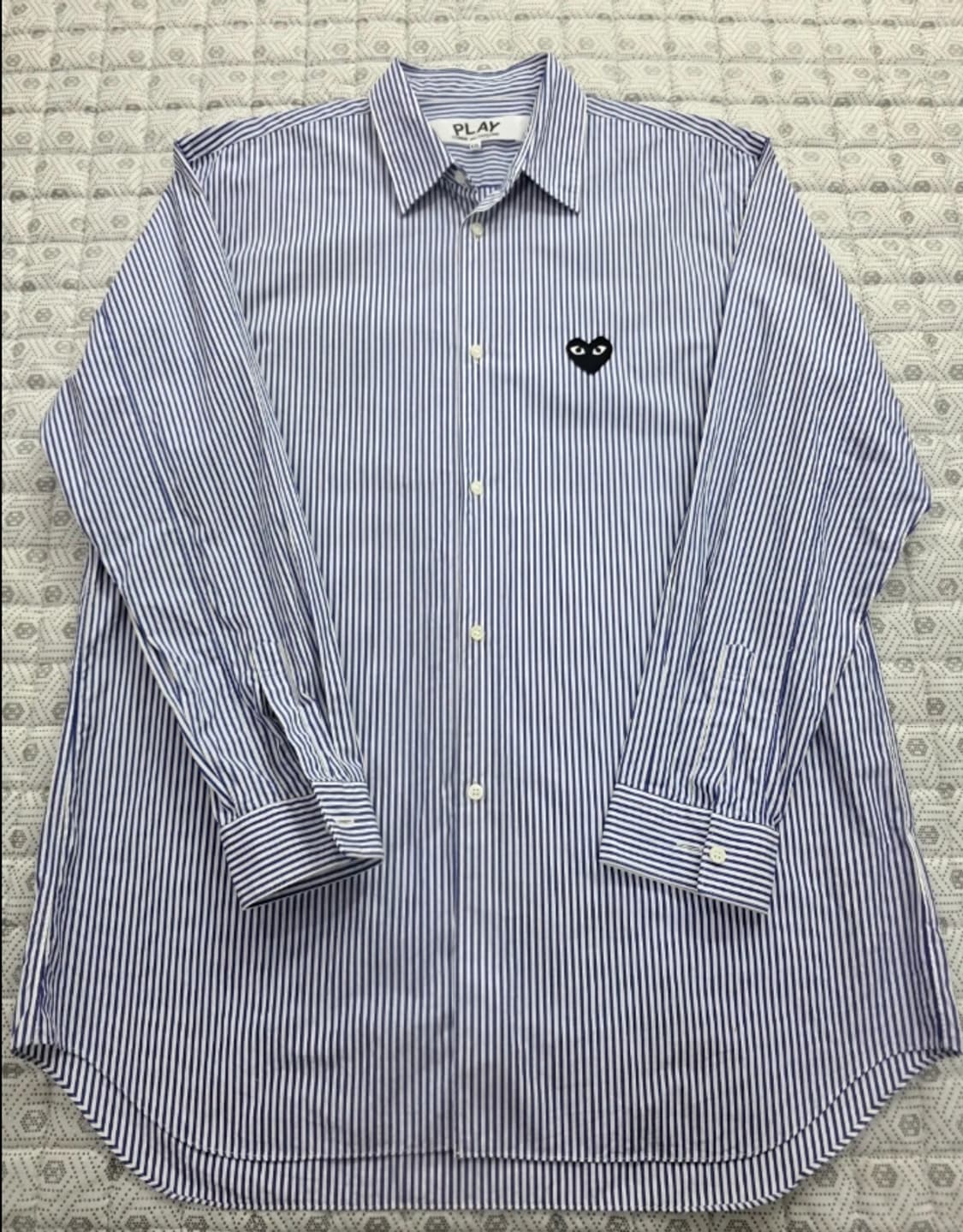 꼼데가르송 플레이 스트라이프 셔츠 110 상품이미지3