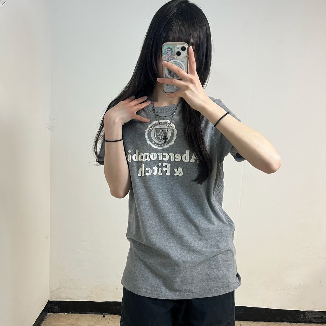 Abercrombie grey t-shirt 상품이미지2