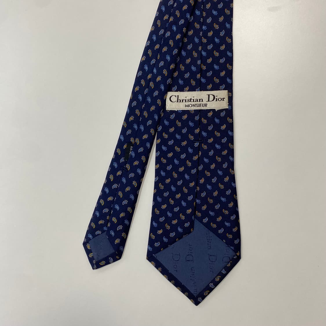 크리스찬 디올(Dior) 명품 정품 페이즐리 넥타이 8.6cm 상품이미지3