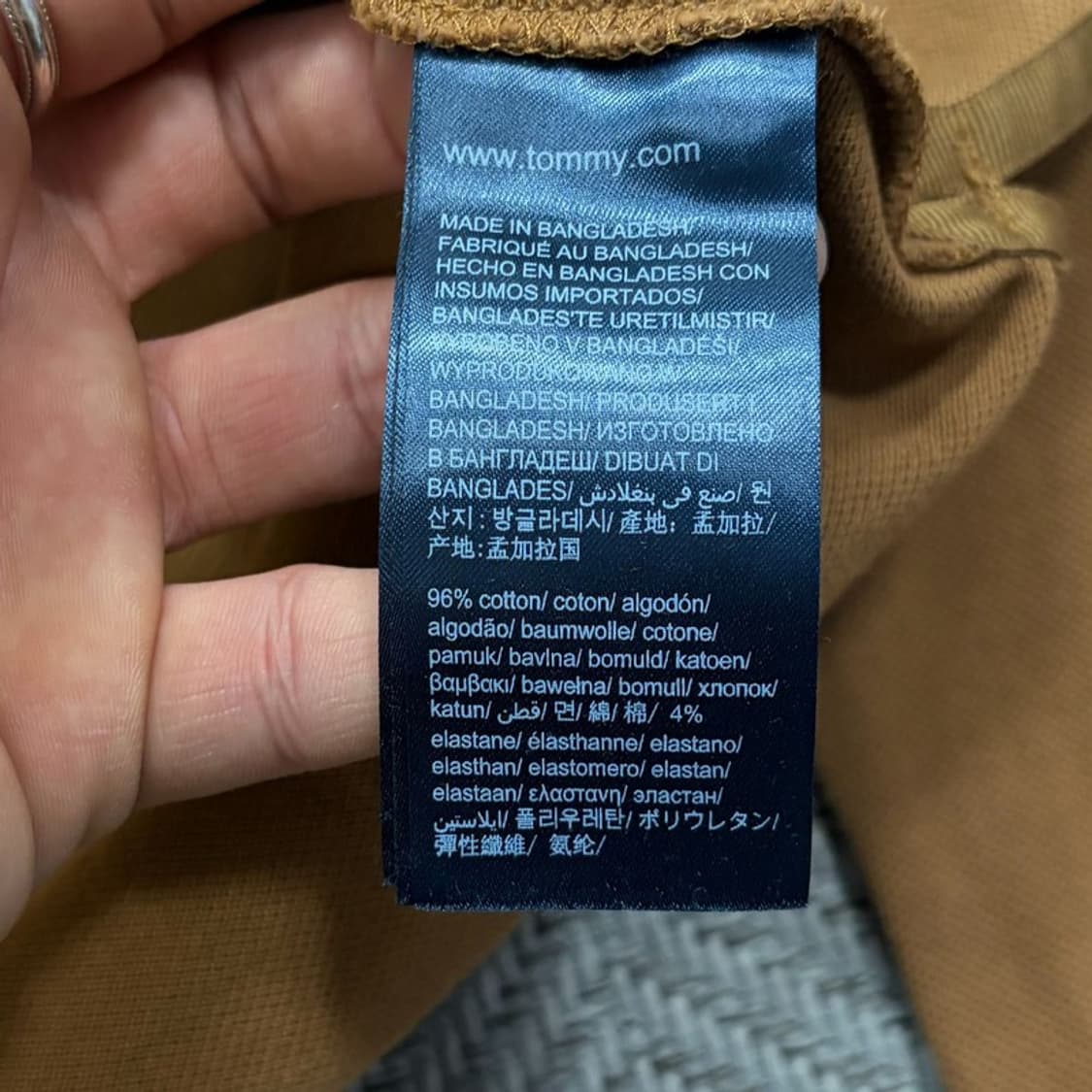 타미힐피거 베이직 로고 피케티셔츠 v2941 상품이미지7