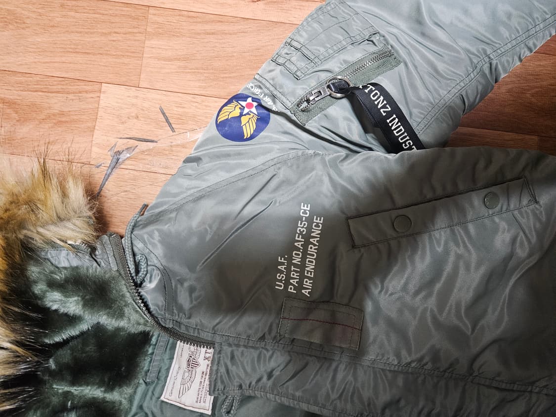 [xs]xtnoz 야상점퍼 n3b 상품이미지2