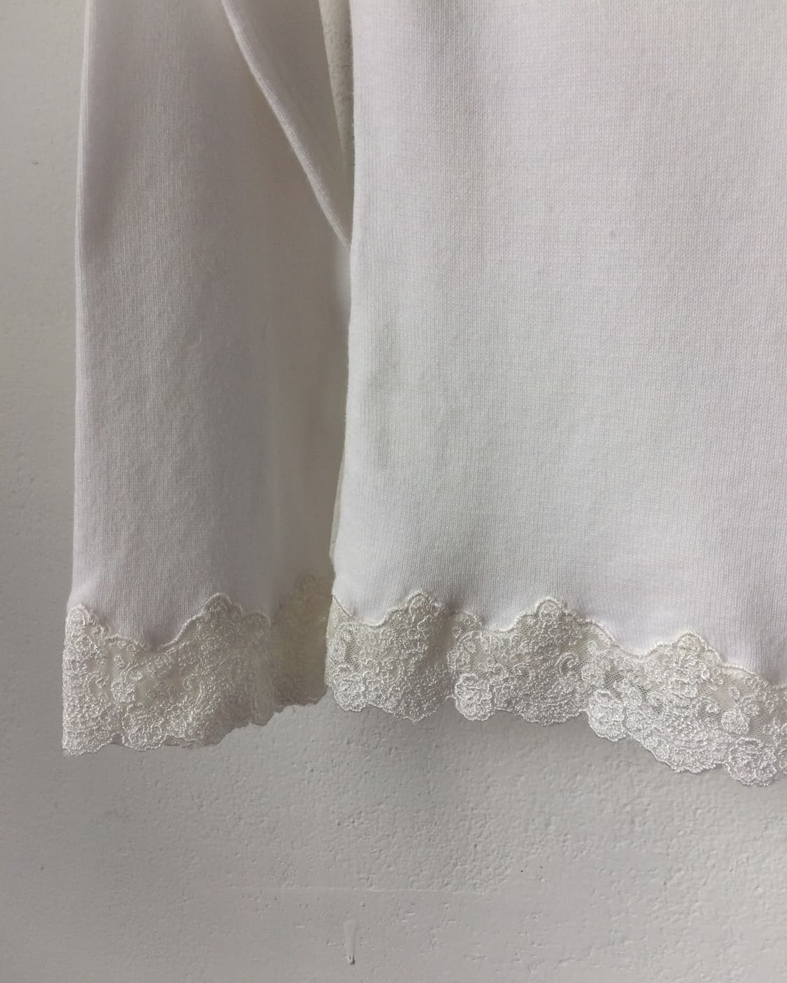 Lace trimming sleeve 상품이미지5