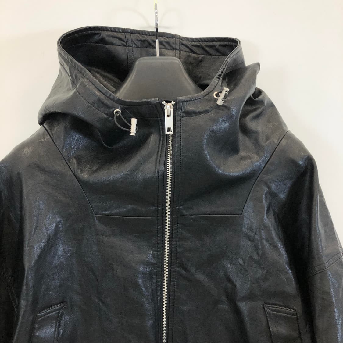라퍼지스토어 버핑레더 투웨이 후드자켓 M 상품이미지2