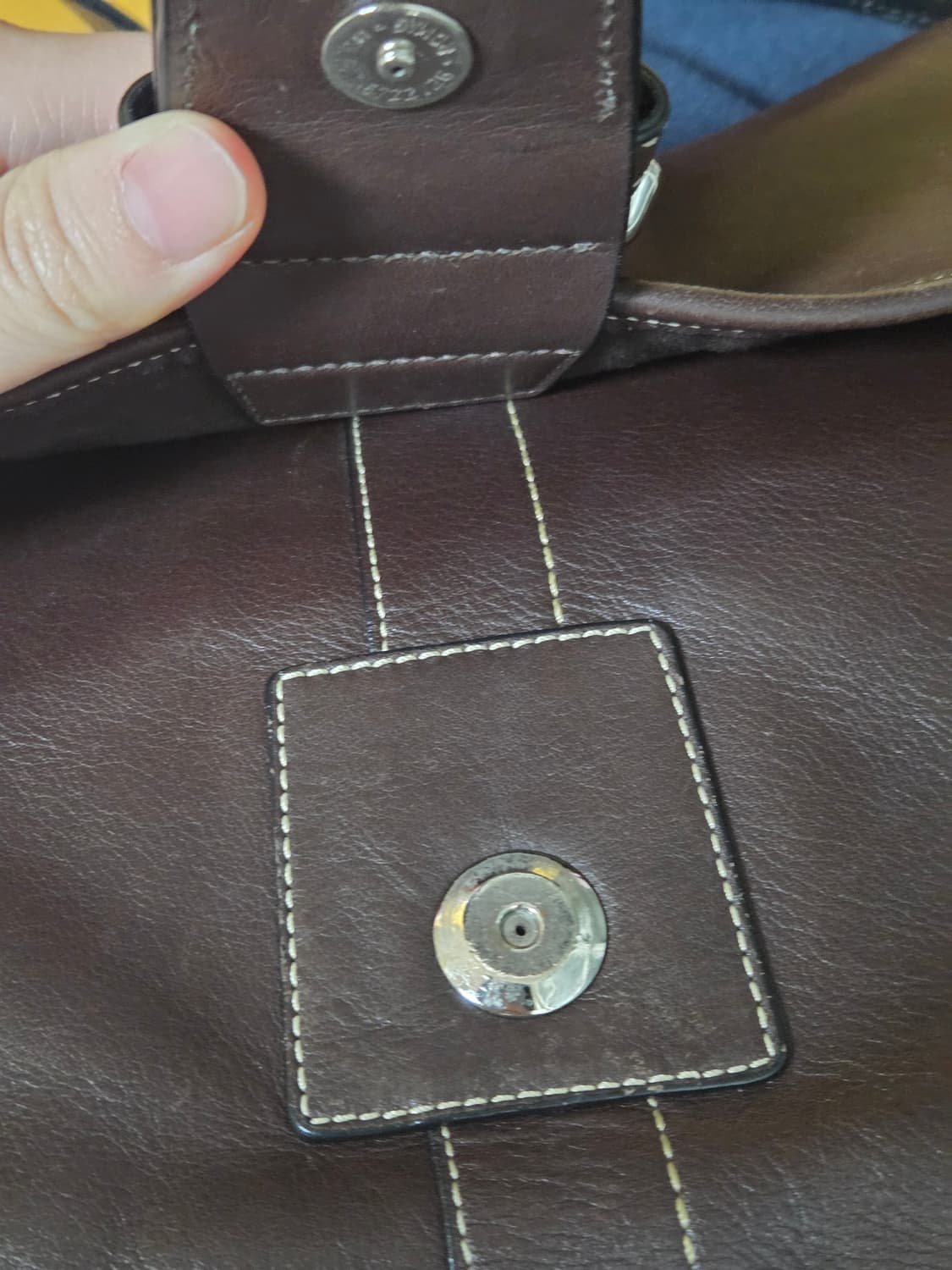 Coach 브라운 빈티지 버클백 숄더백 상품이미지9