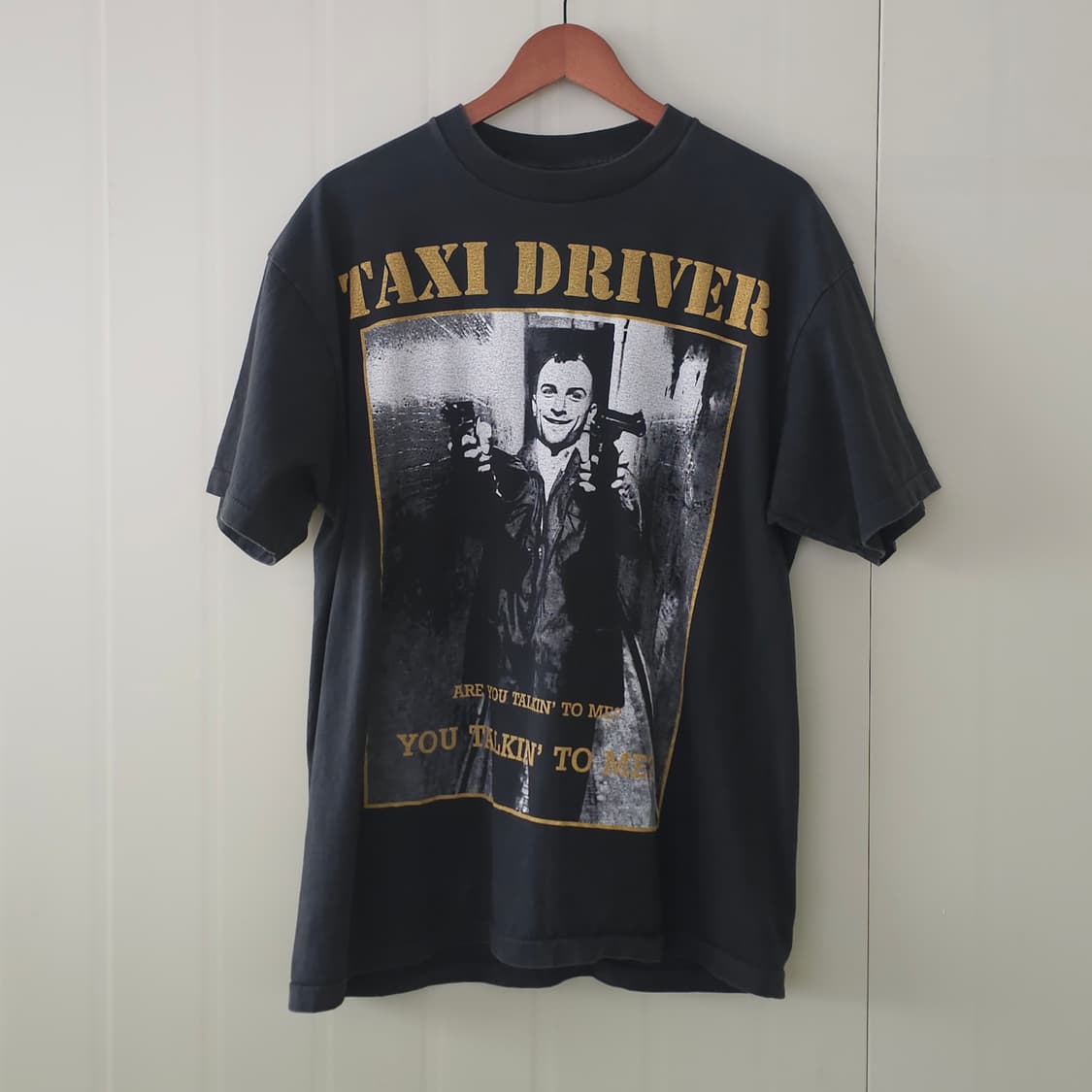 택시드라이버 빈티지 리프린트 티셔츠 상품이미지2