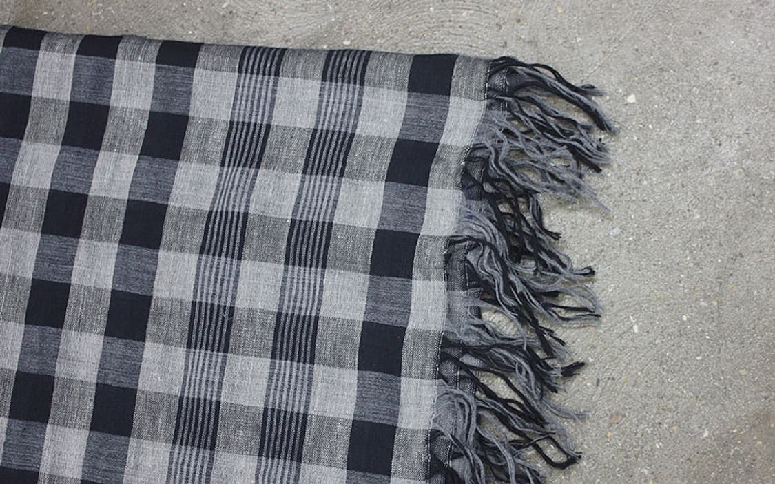 크리스반아쉐 캐시미어 린넨 머플러 상품이미지4