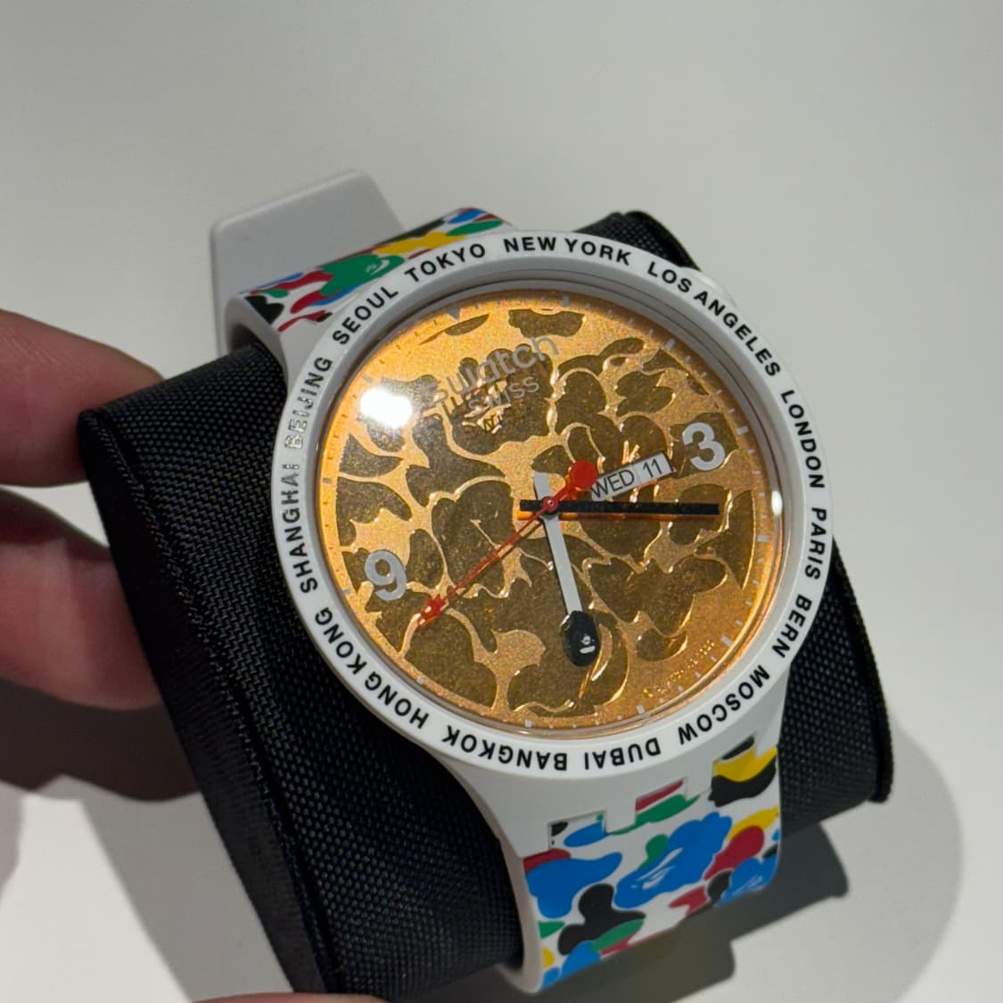 베이프 x 스와치 시계 Tokyo 에디션 상품이미지5