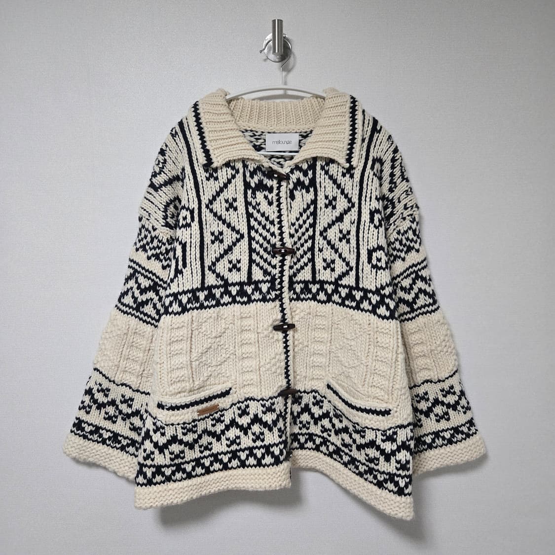 멜라운지 도매택 코위찬 니트 가디건 / 여성 가디건/ 여자 가디건  상품이미지3