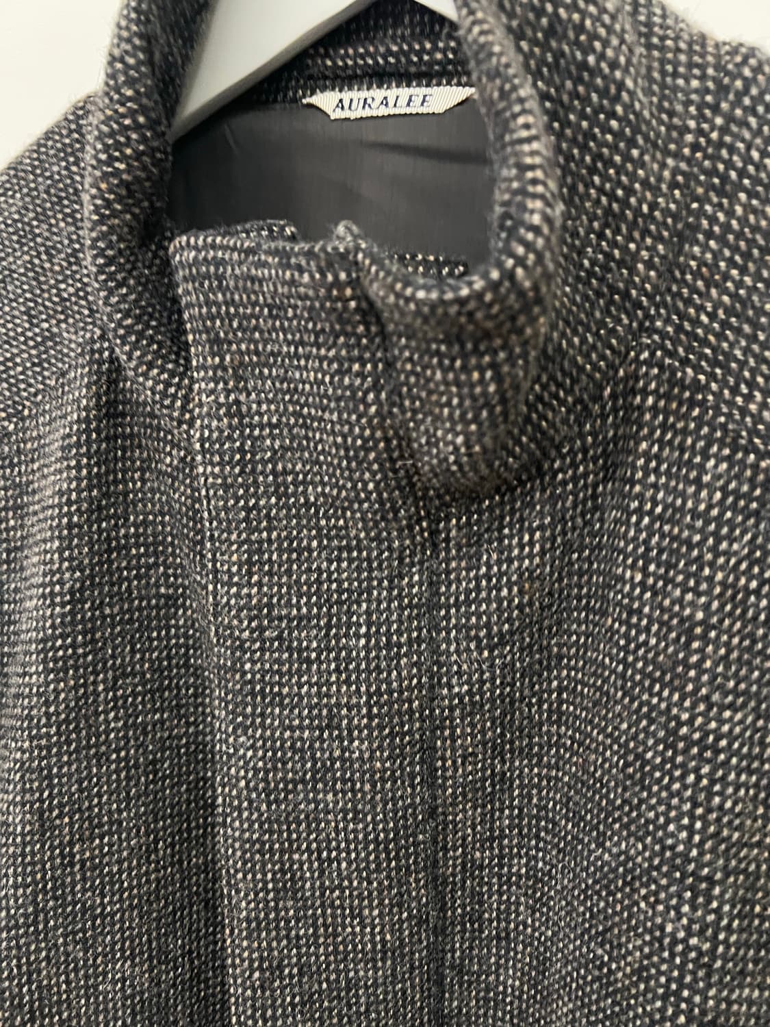 오라리 하이넥 트위드자켓 상품이미지2