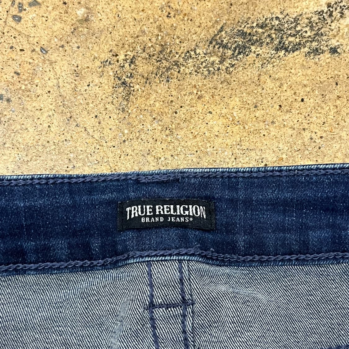 [정품/28] 트루릴리젼 청바지 네이비 b16 상품이미지5
