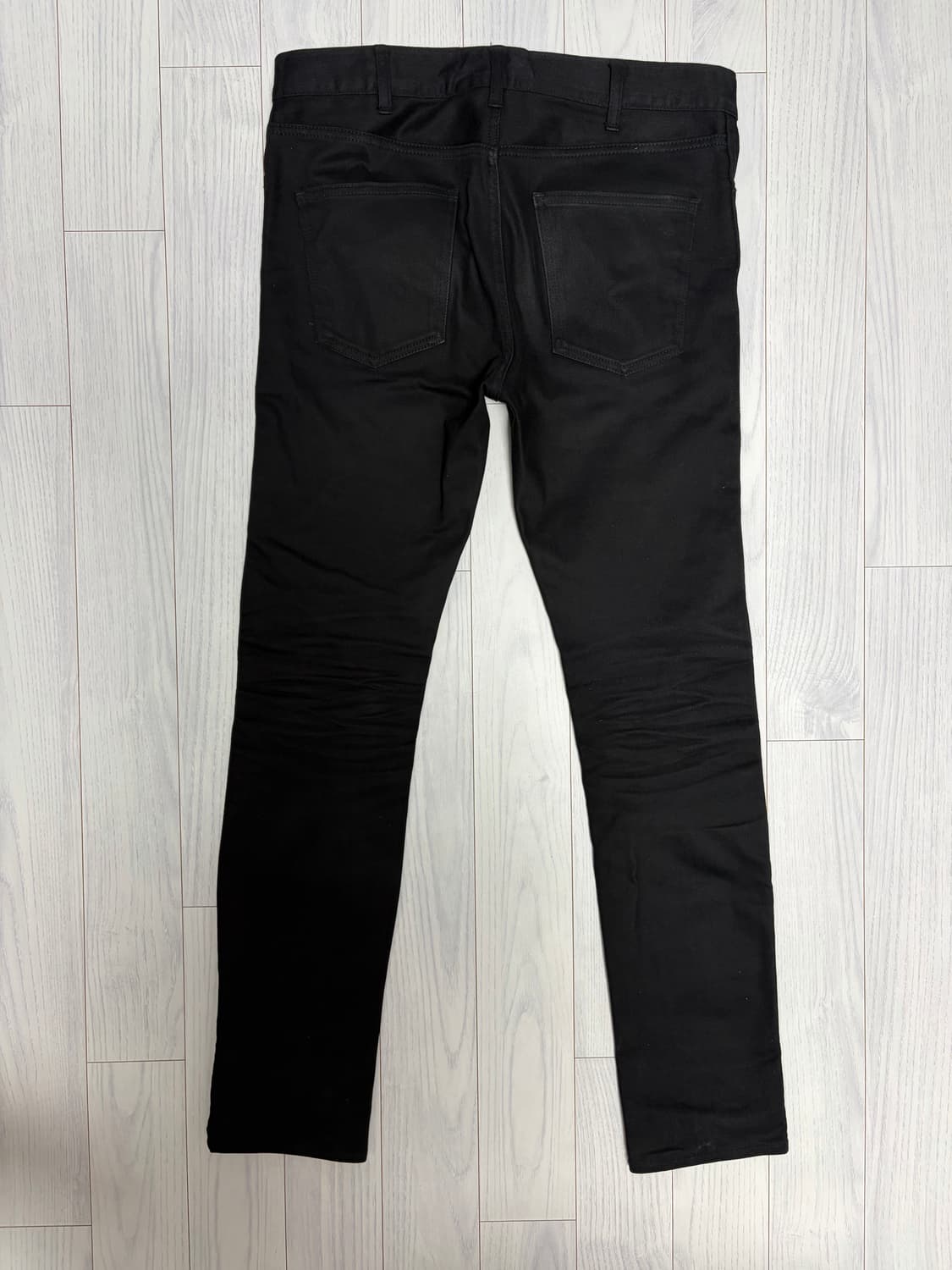 셀린느 퓨어 블랙 스키니 팬츠 (30) 상품이미지2