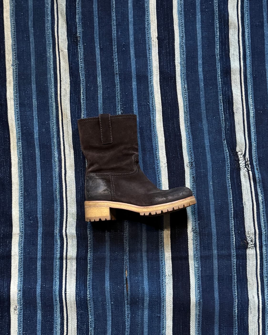 225-230 ) PRADA SPORT Waxed Suede Boots 상품이미지2