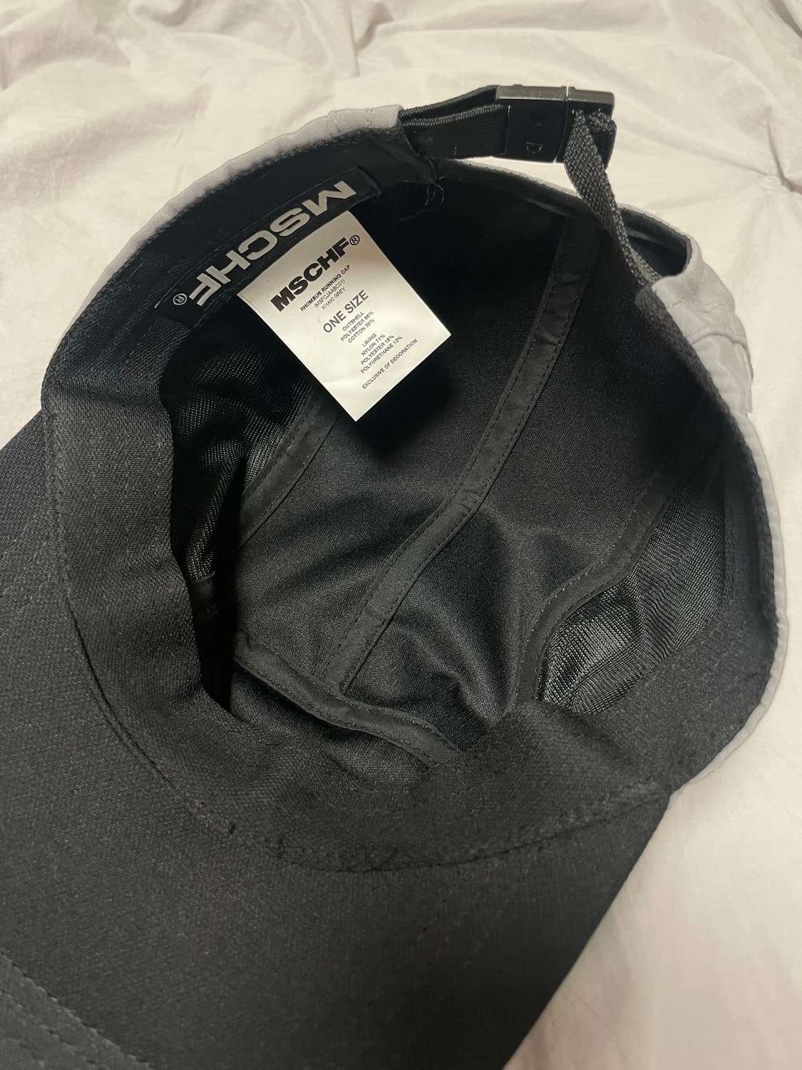 미스치프 롬버스 러닝캡 카키그레이 상품이미지5