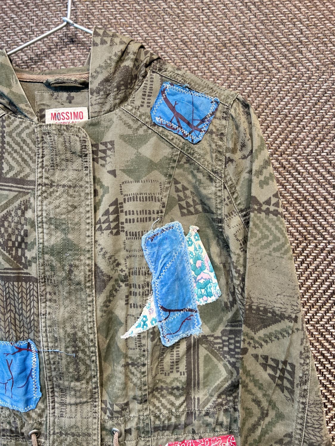 모시모 패치워크 필드자켓 Mossimo 상품이미지4
