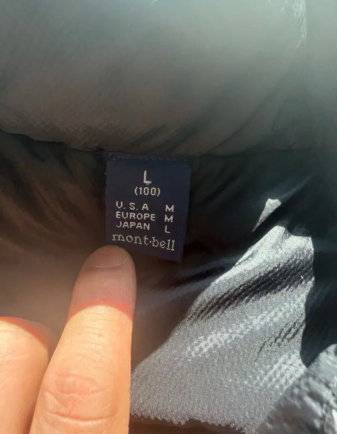 몽벨 경량패딩 상품이미지3