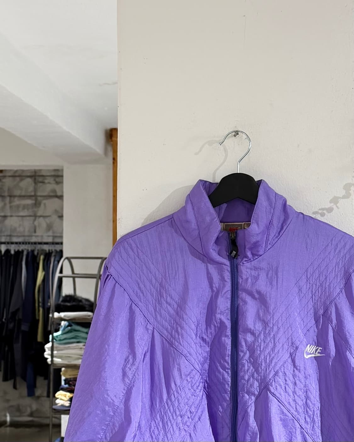 나이키 퍼플 윈드브레이커 자켓 상품이미지2