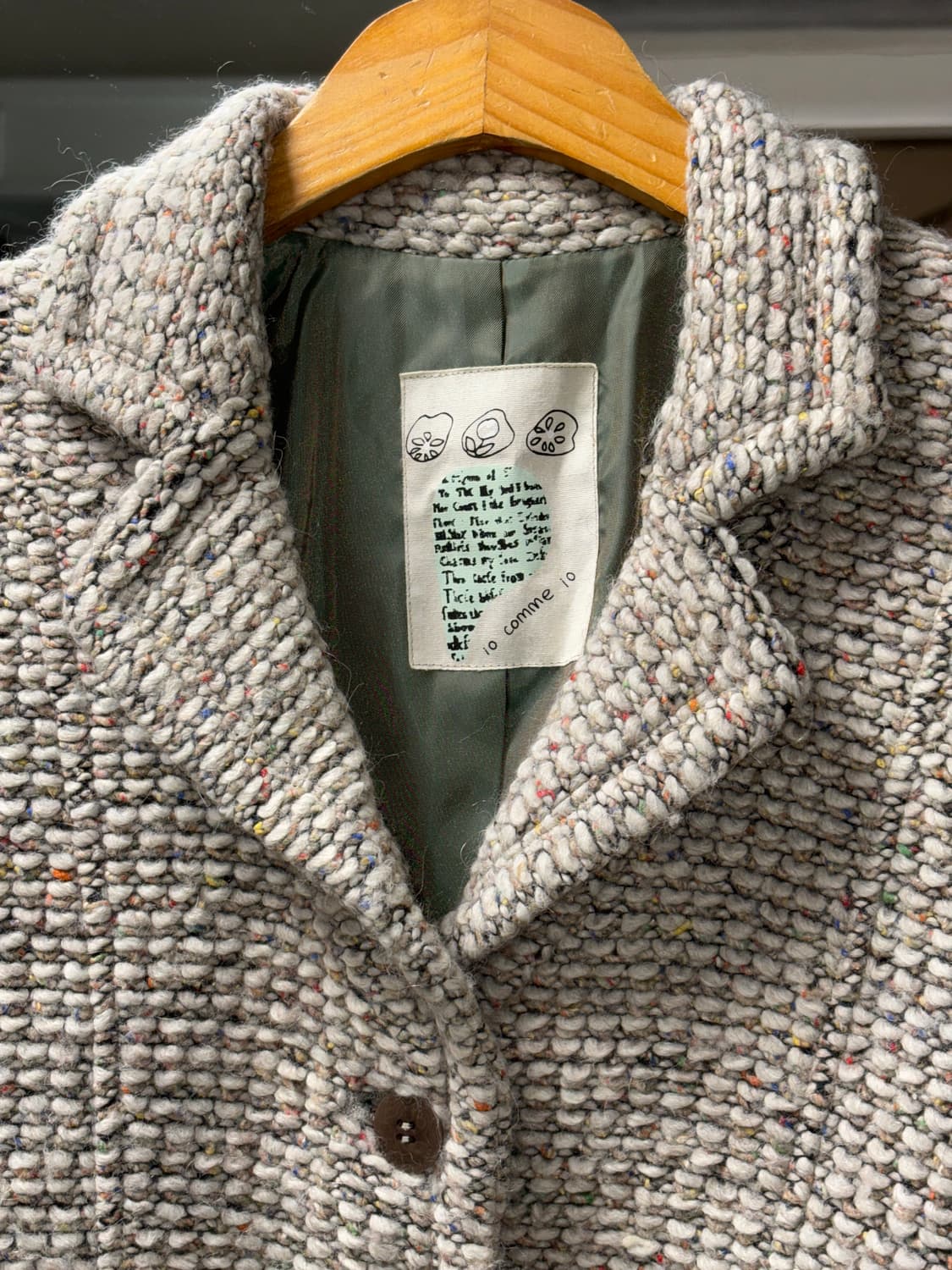 Io comme io 울자켓 상품이미지4