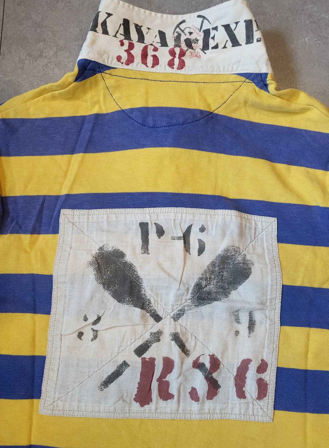 폴로 랄프로렌 스트라이프 럭비티 L 새상품 상품이미지5