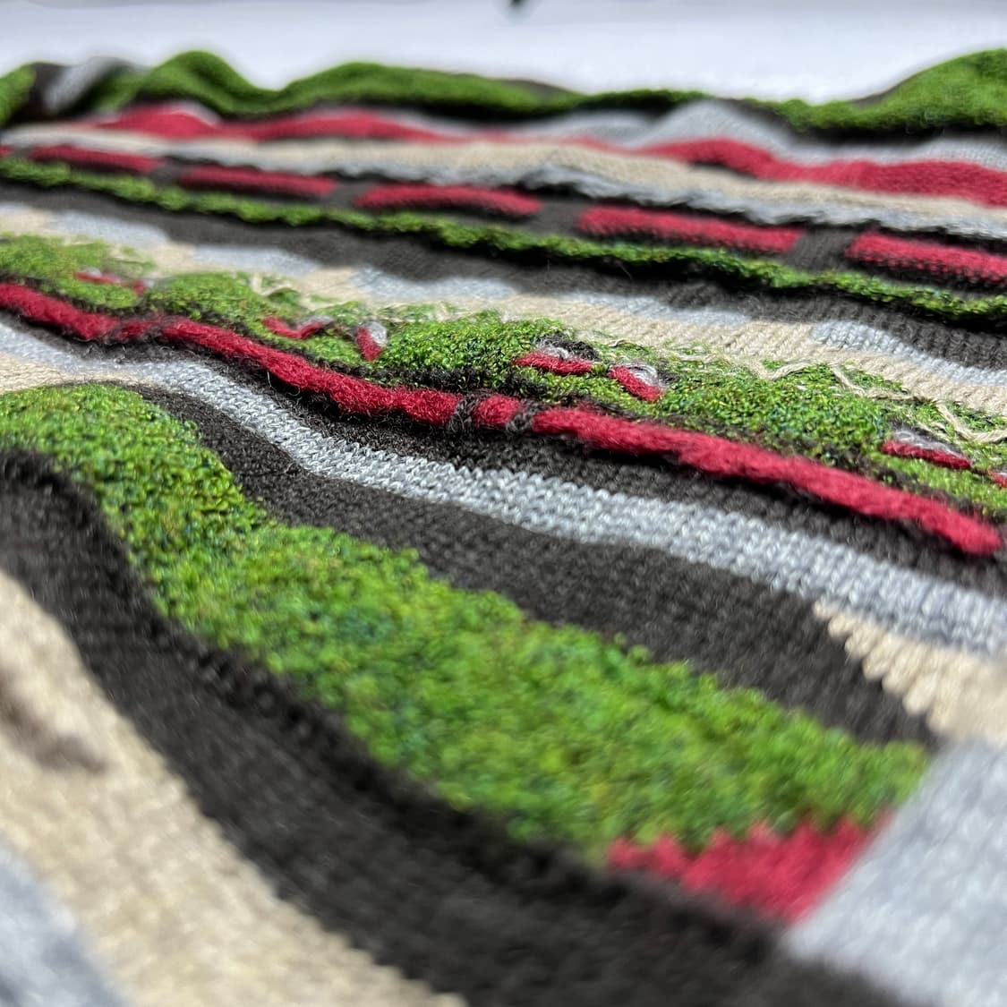 Vintage 90s Vis-A-Vis Knit Sweater 상품이미지7