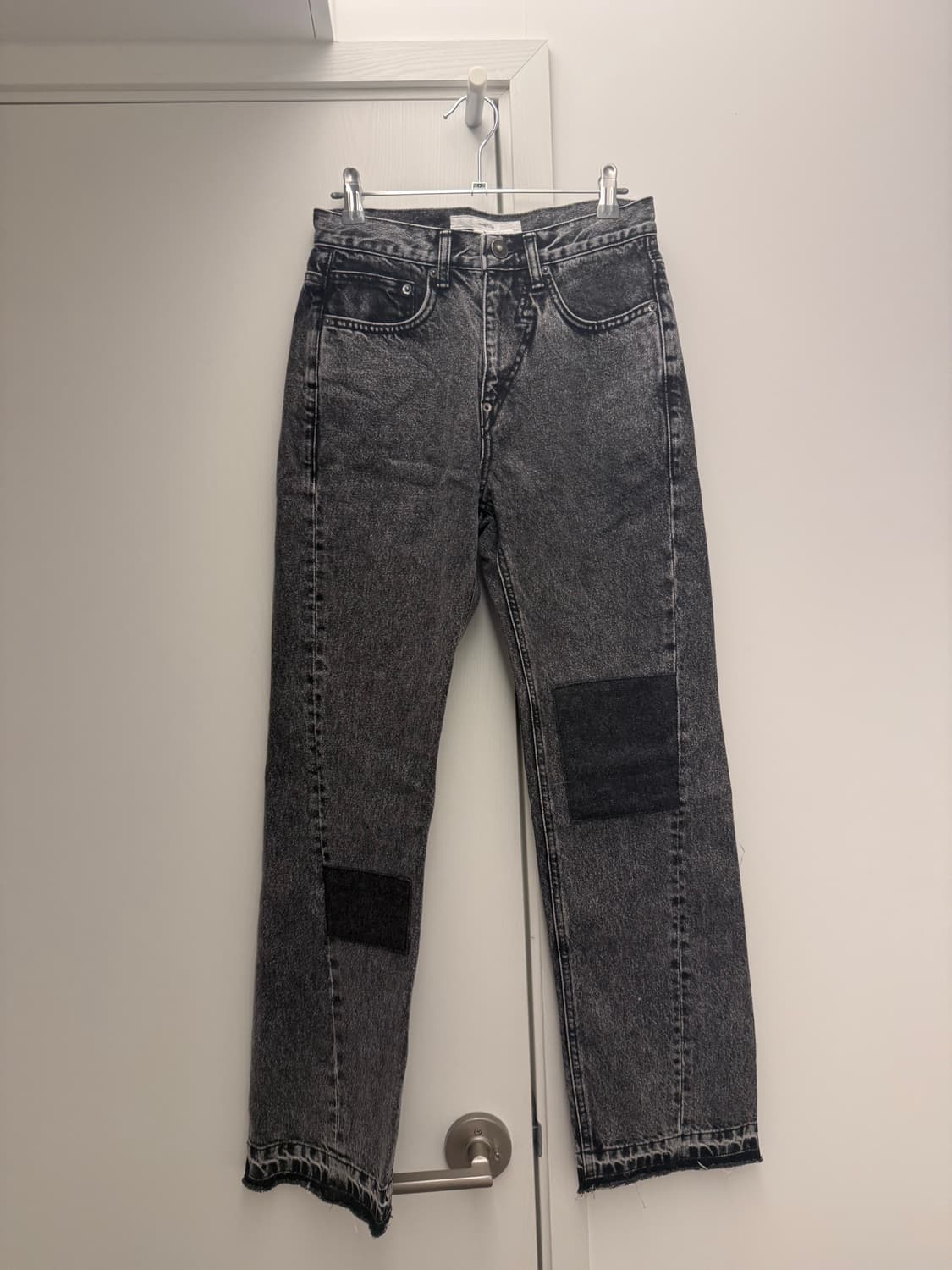 PushButton 흑청 데님 팬츠 XS EU36 상품이미지1