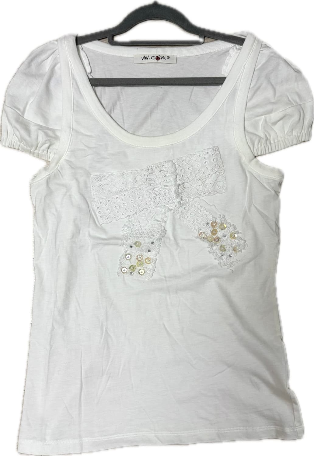 리본 반팔 상품이미지1