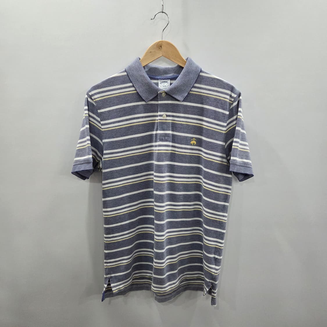 브룩스브라더스 피케 스트라이프 카라티 L 상품이미지1