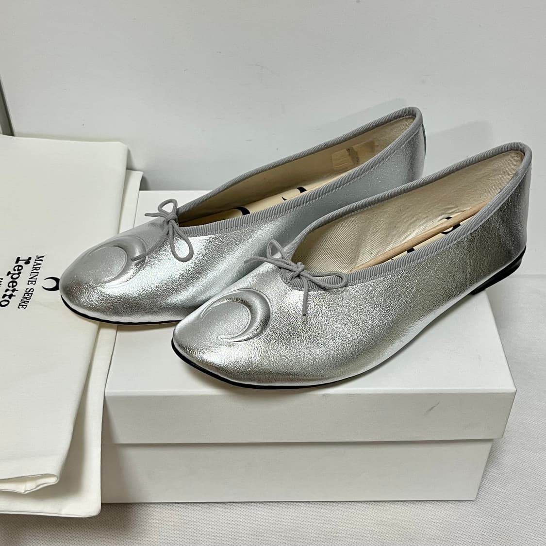 [38]마린세르 x 레페토 25ss 플랫슈즈/실버 상품이미지3