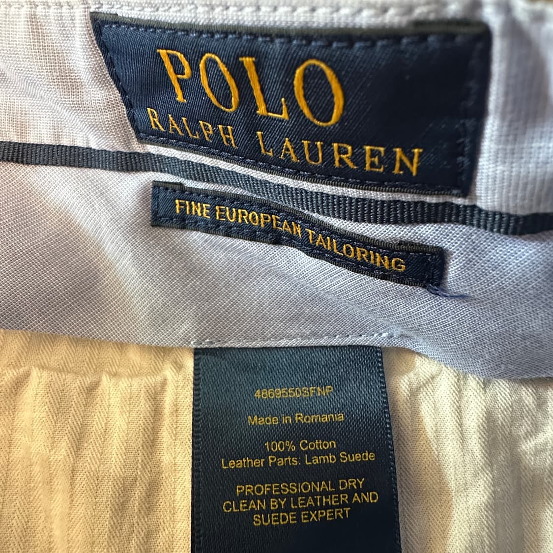 POLO RALPH LAUREN cotton wide pants 상품이미지4