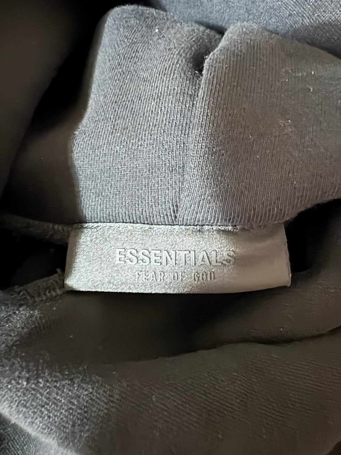 에센셜 플리스 스테이트 후드 블랙 24 FW s사이즈 상품이미지2