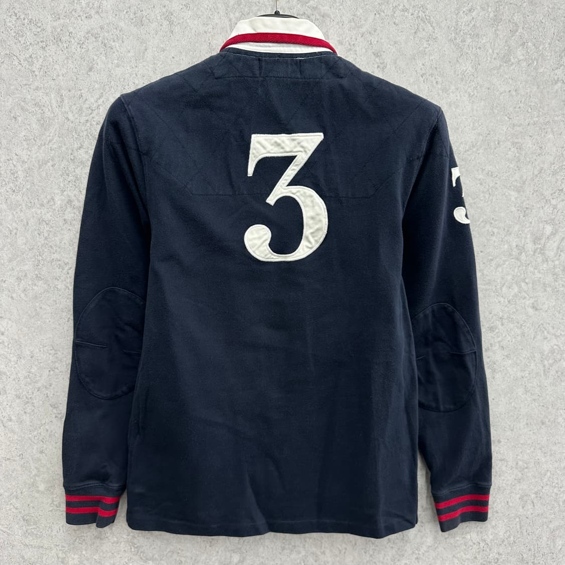 90 폴로 랄프로렌 럭비 빅포니 남자 헤비코튼 긴팔 카라티 상품이미지2