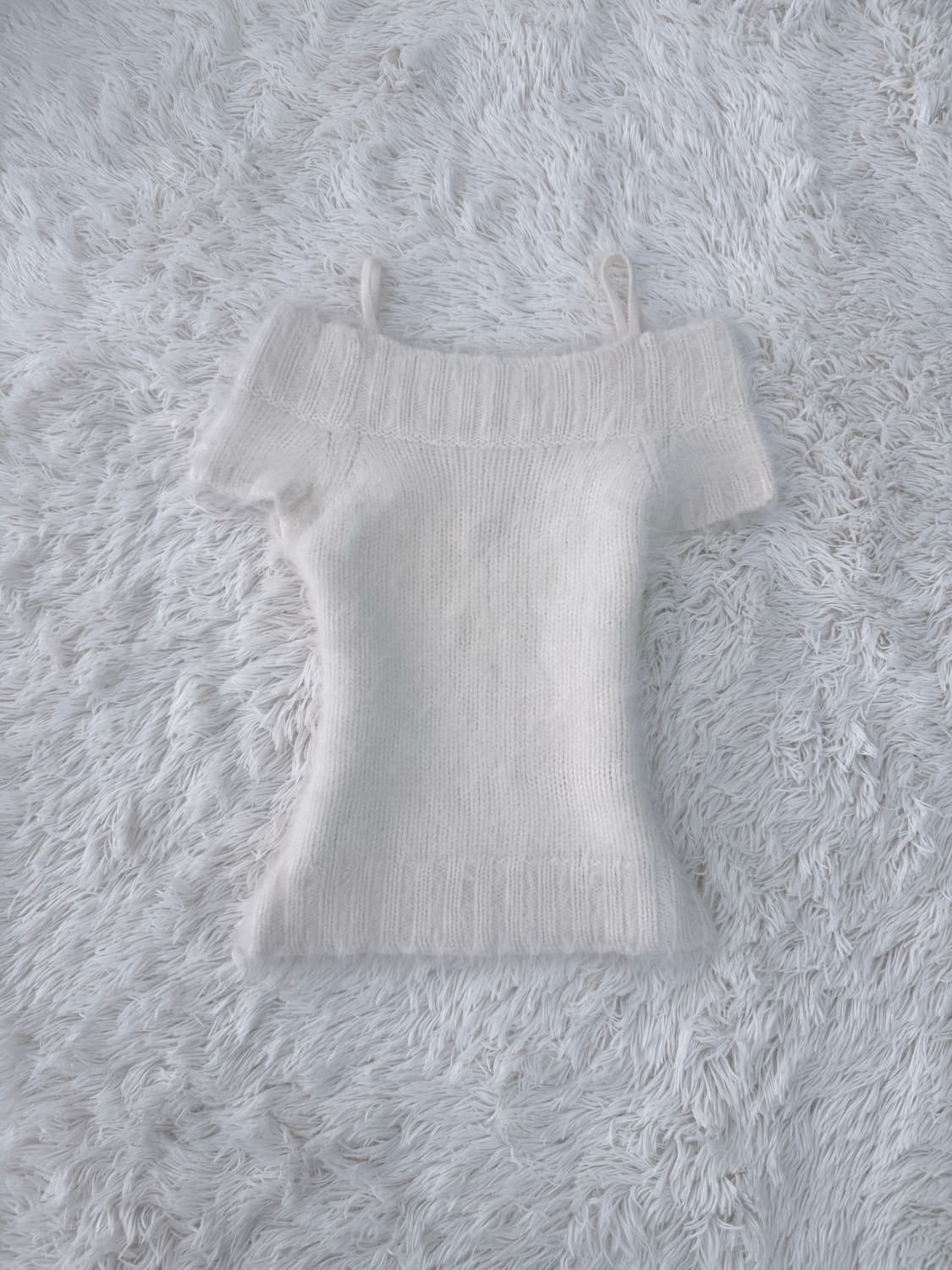 화이트 페어리 오프숄더 니트 상품이미지2