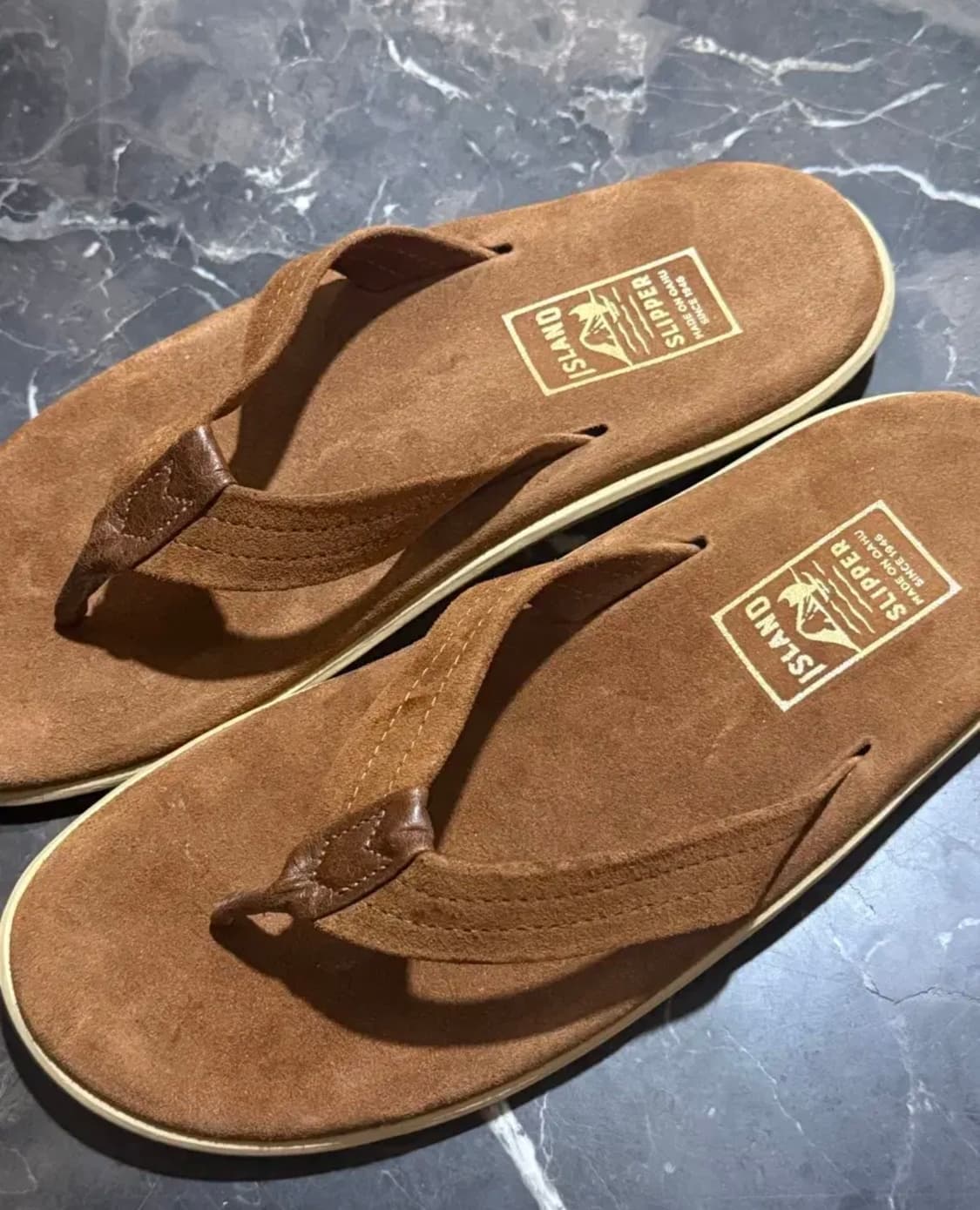 아일랜드 슬리퍼 브라운 쪼리(새상품) 상품이미지1