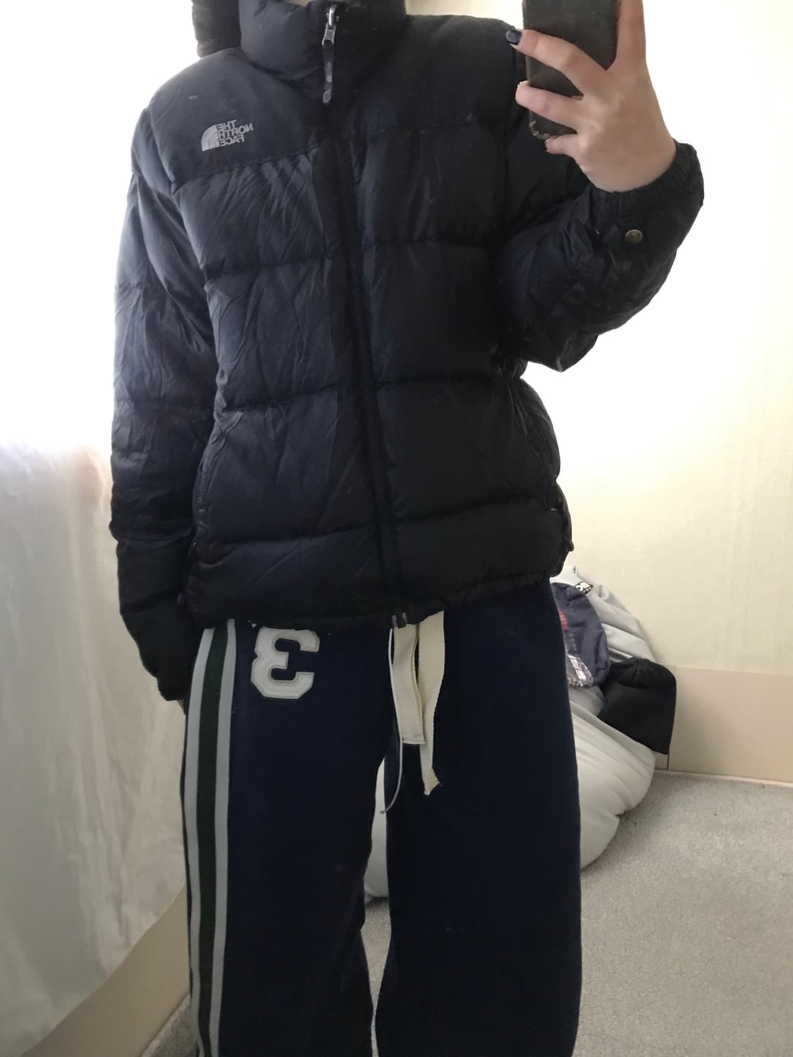 노페 블랙 패딩 상품이미지2