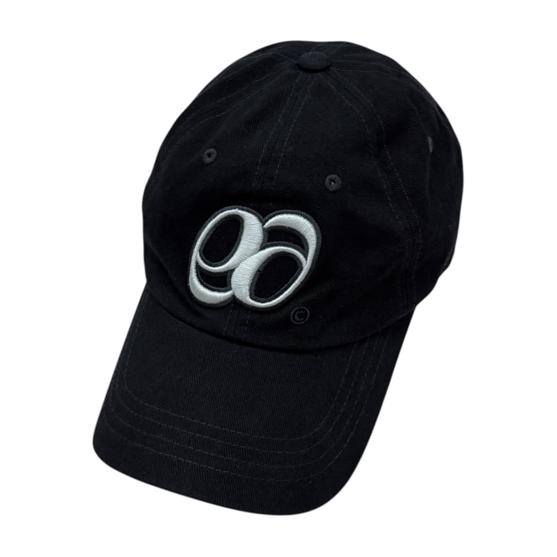 애즈온 99 심볼 로고 볼캡 모자 블랙 상품이미지2