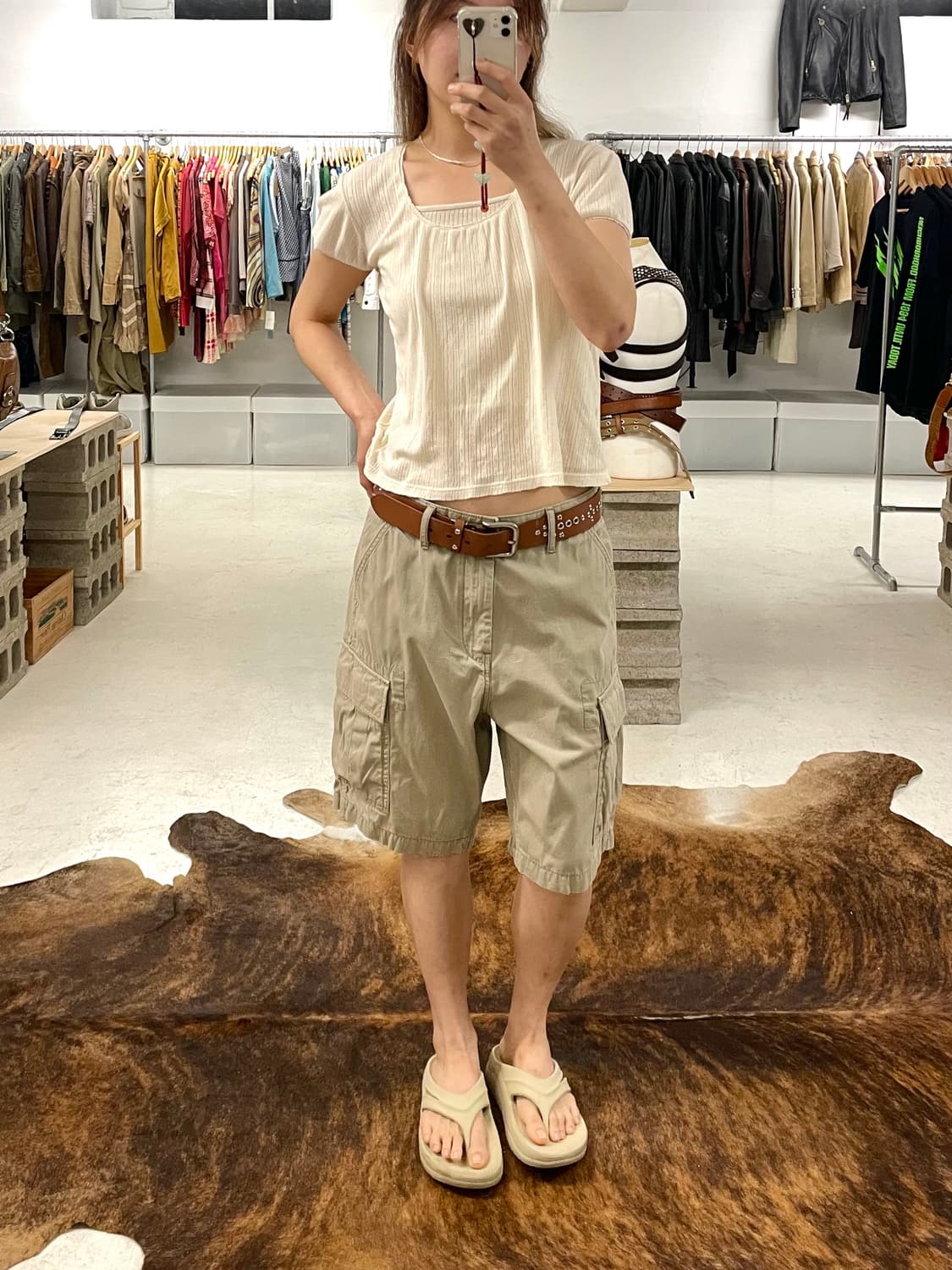LEVI'S cargo half pants 리바이스 카고 하프팬츠 상품이미지2