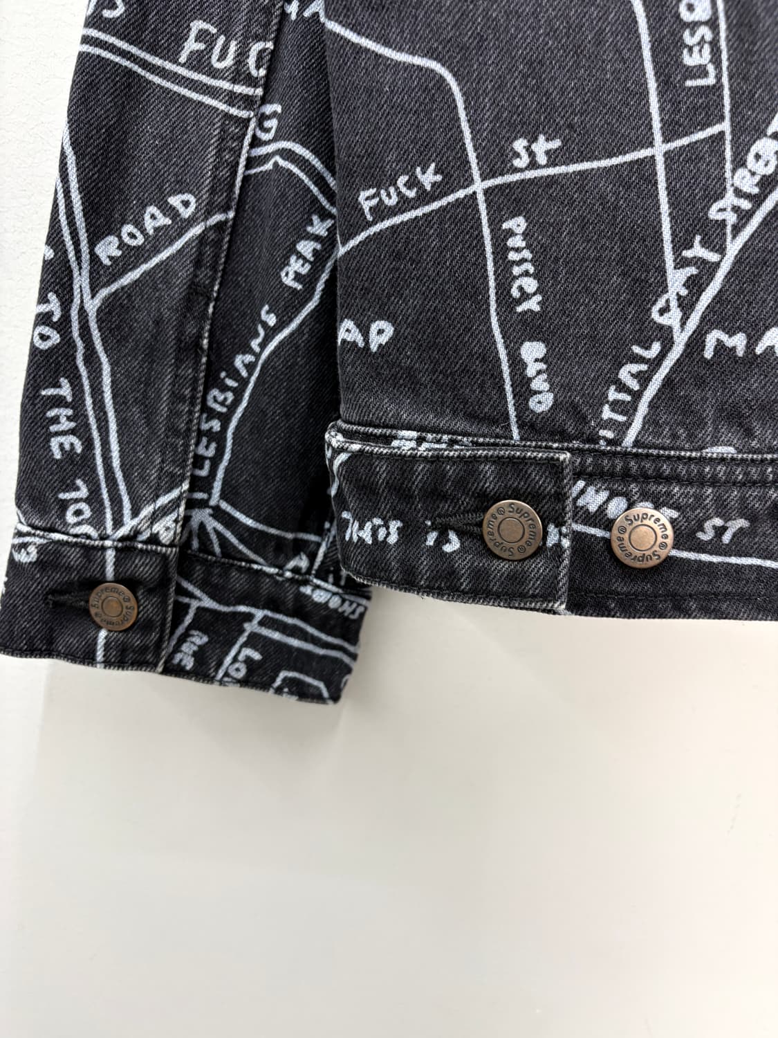 슈프림 19ss 곤즈 맵 워크자켓 A3648 상품이미지7