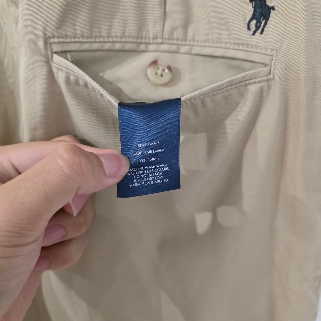 폴로 랄프로렌의 클래식 치노 반바지 31 상품이미지6