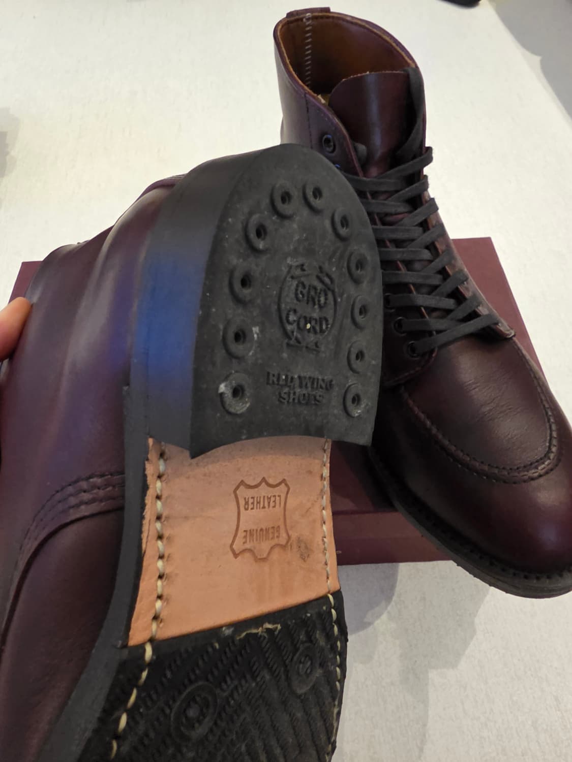 Red Wing beckmen 9091 - Girard Boots 7.5 상품이미지3