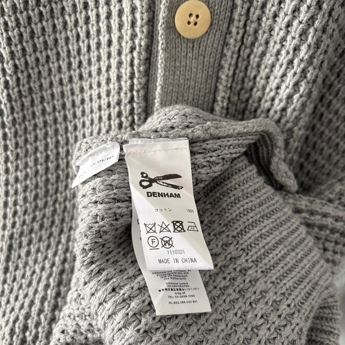 DENHAM 그레이 니트 가디건 상품이미지7