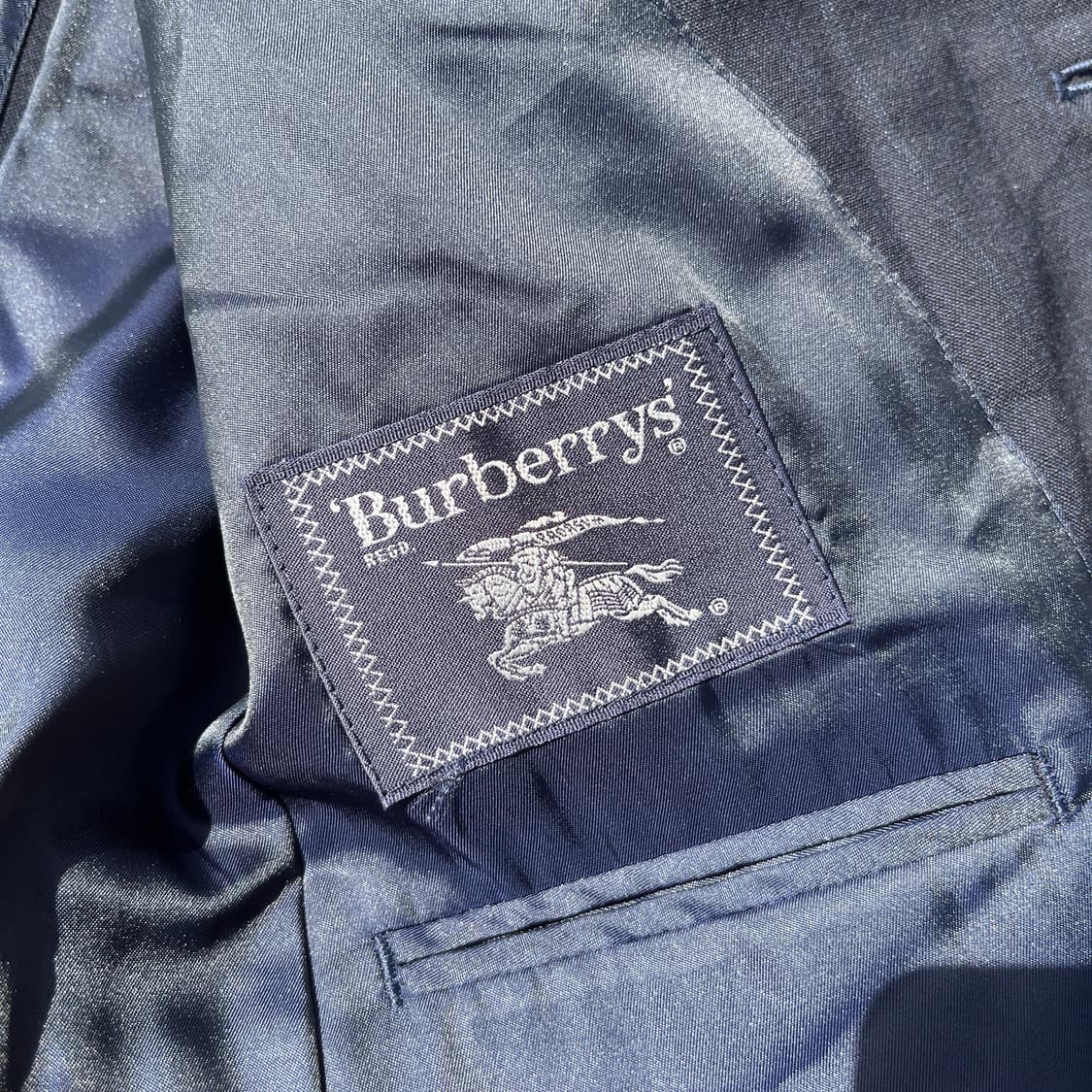버버리 스트라이프 빈티지 자켓 (실측확인) 상품이미지4