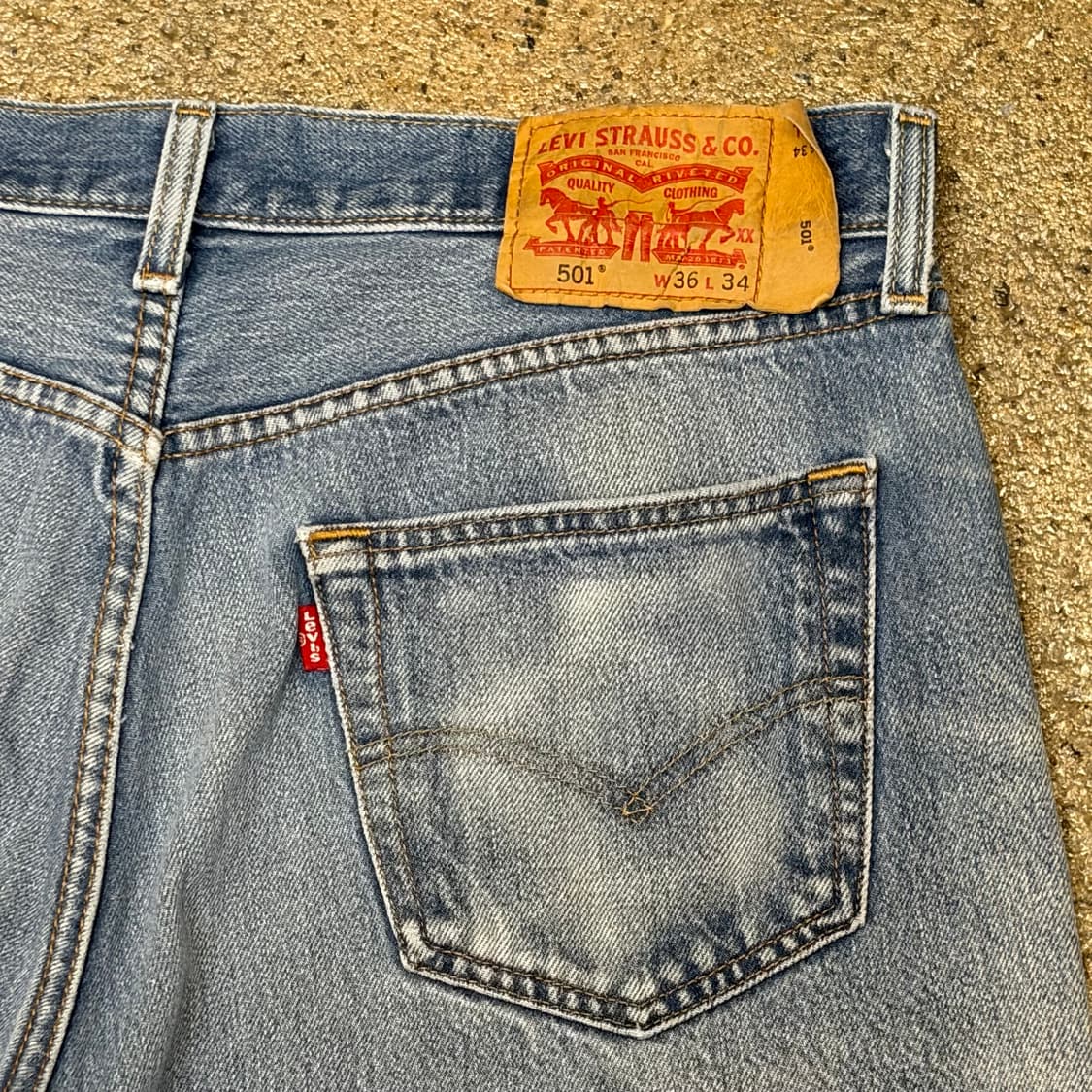 미국 빈티지 리바이스 501 청바지 상품이미지9
