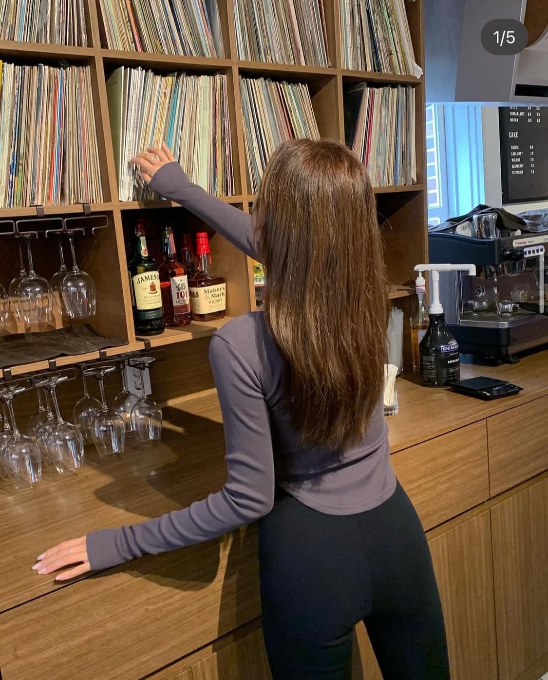 탠저 Tanger side slit top black 상품이미지5