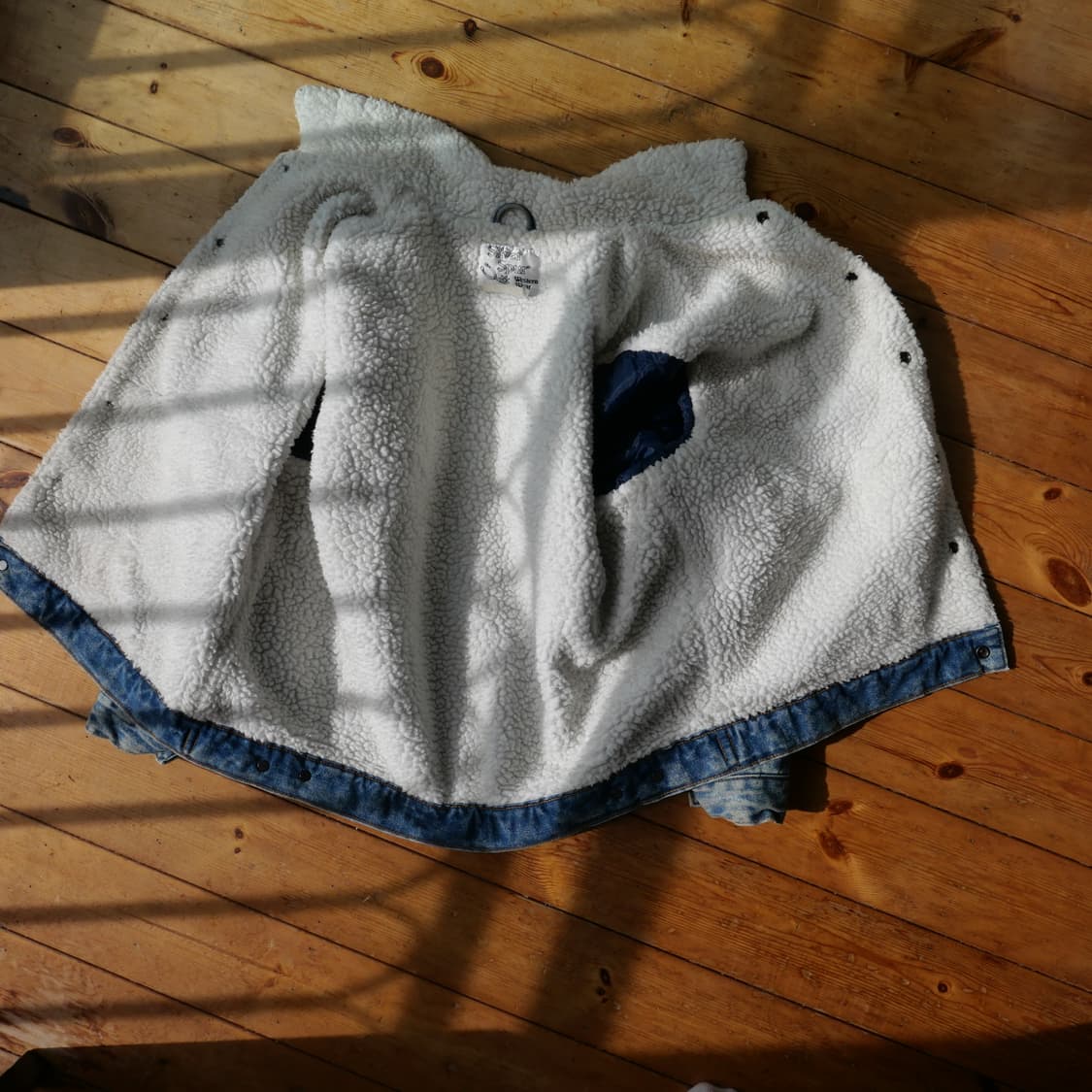 90’s Silver Spur 빈티지 쉐르파 데님자켓 상품이미지6
