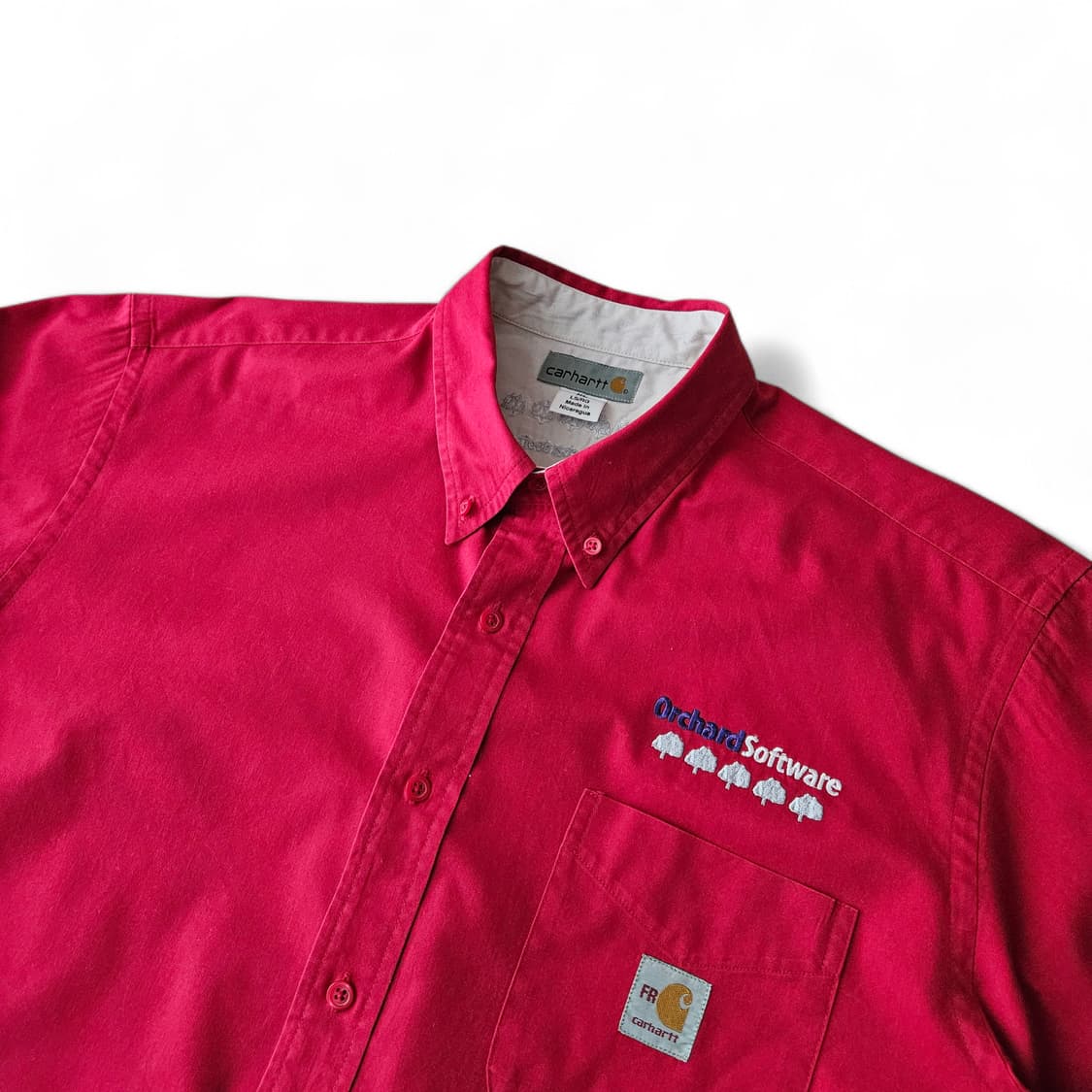 FR칼하트 면 오버핏 긴팔셔츠 XL 상품이미지3