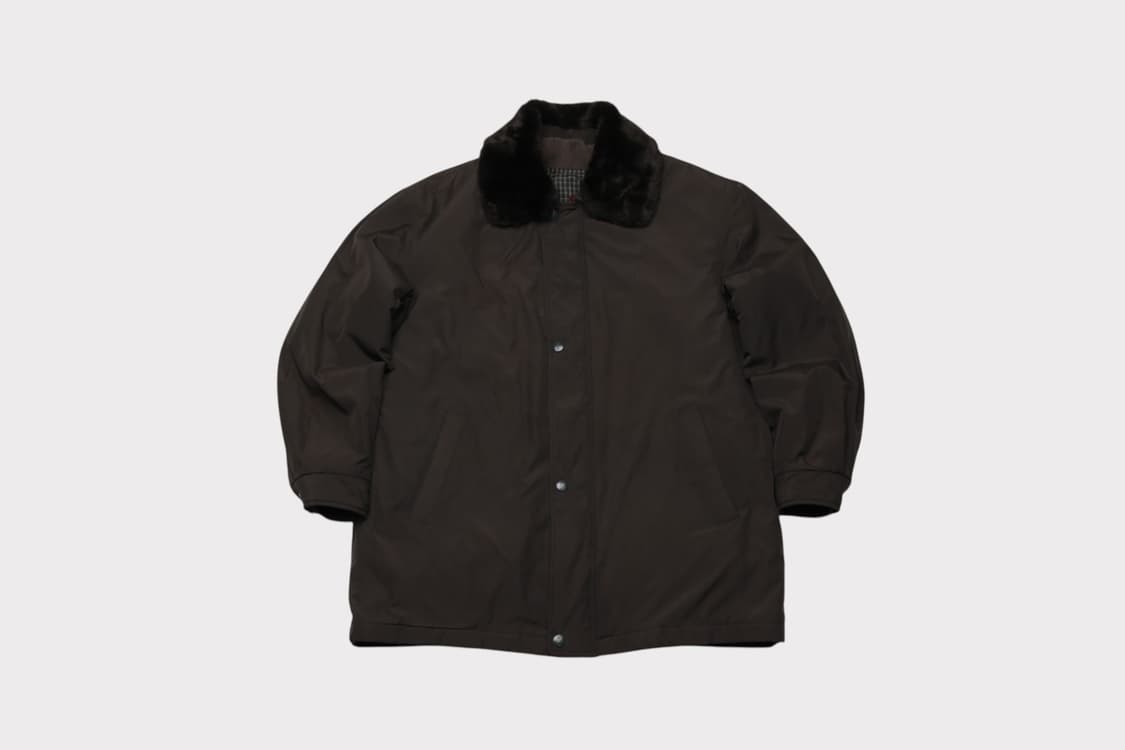 [L] ysl 입생로랑 퍼 카라 패디드 자켓 (퍼, 내피 탈부착) 상품이미지1