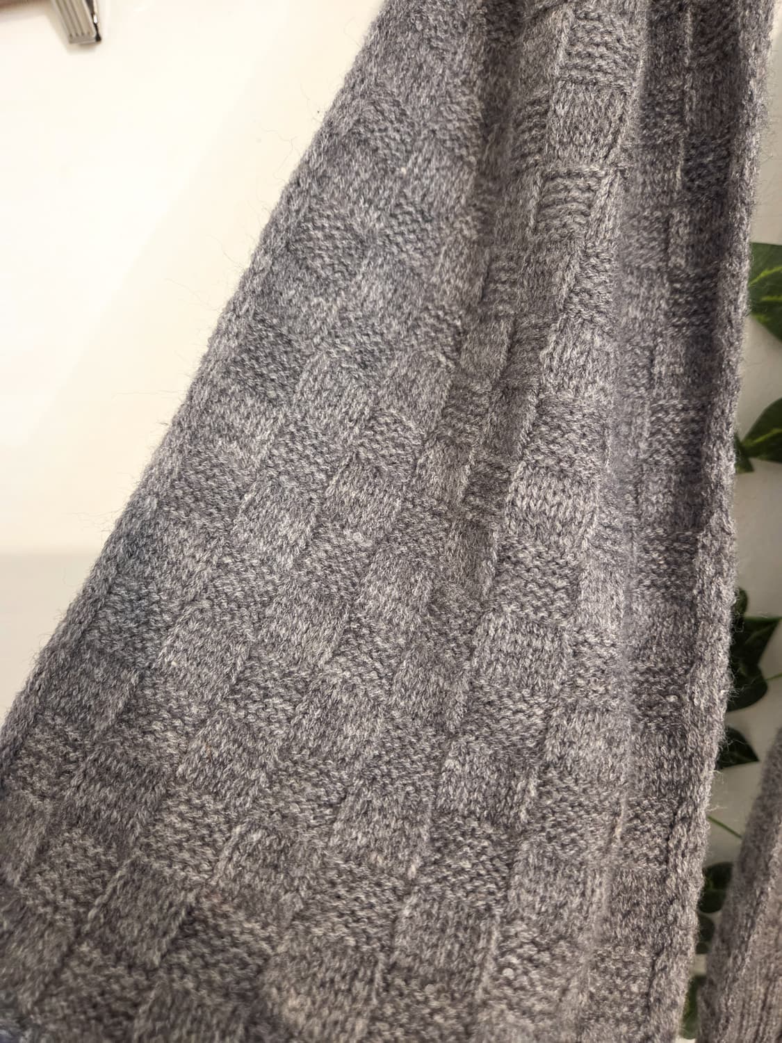 패치 니트 머플러 상품이미지4