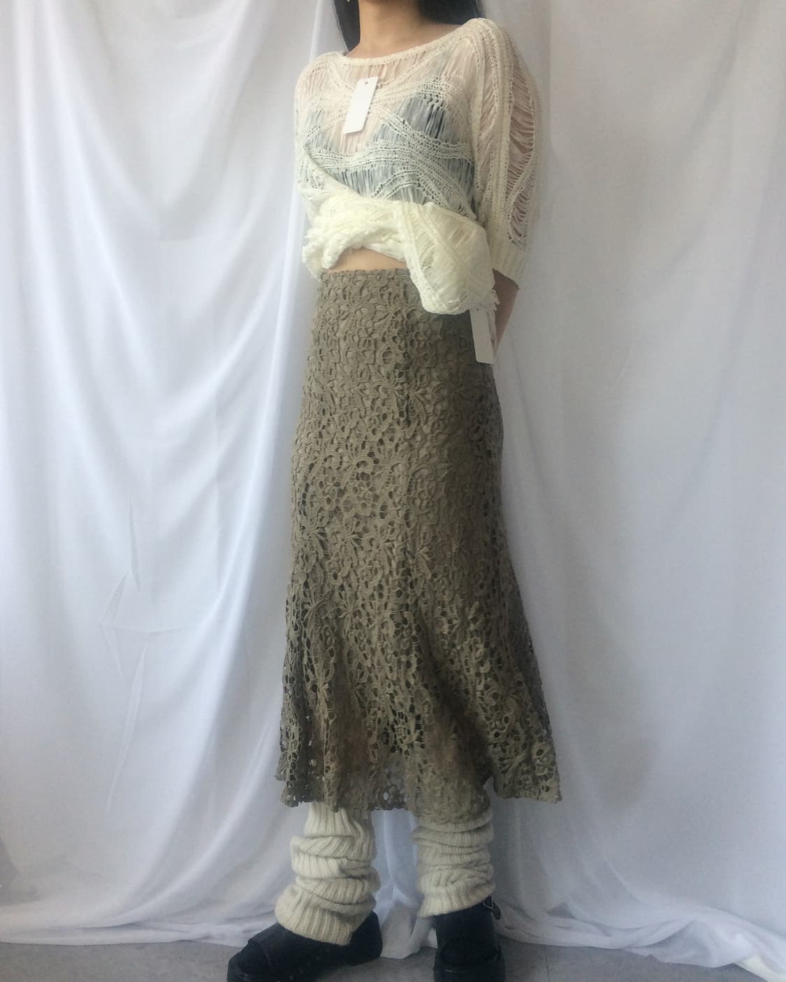 Crochet pattern long skirt 상품이미지6