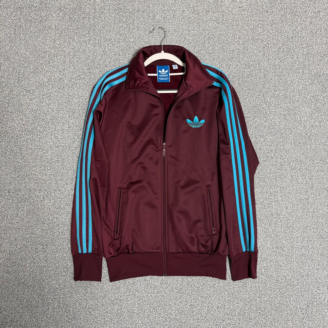 아디다스 파이어버드 져지 버건디 민트 95 스카이블루 트랙탑 상품이미지1