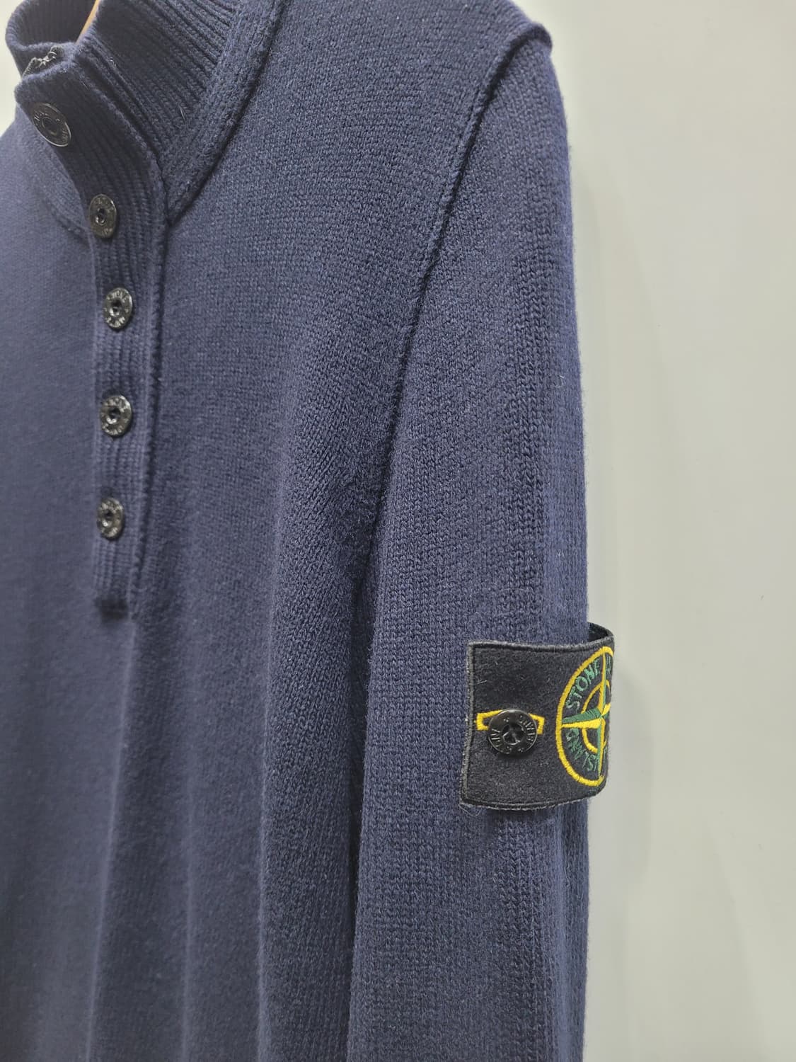 STONE ISLAND 스톤아일랜드 하프 집업 하이넥 니트 / 남 M  상품이미지5